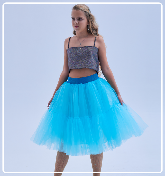 Мальвина голубая