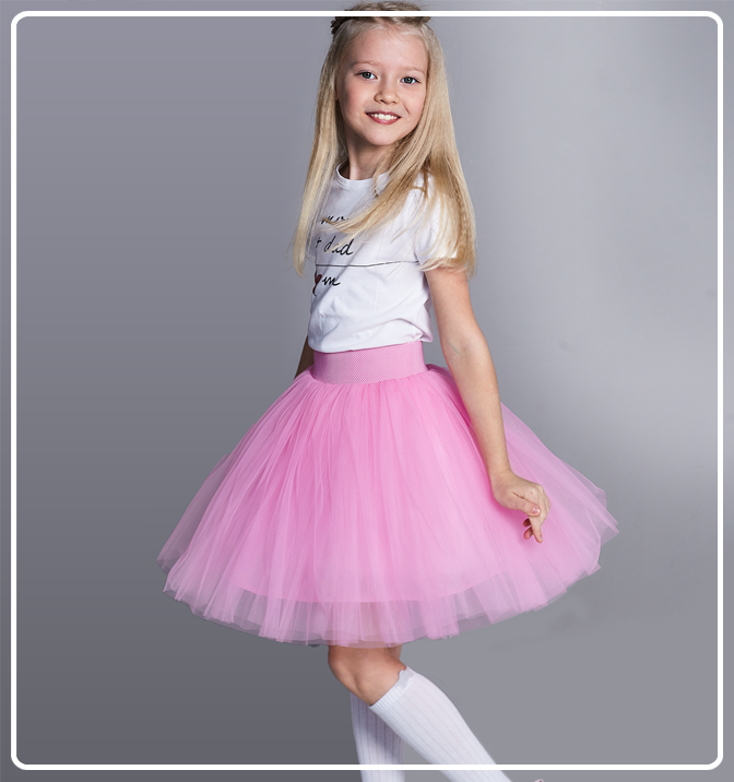 Юбка Барби розовая