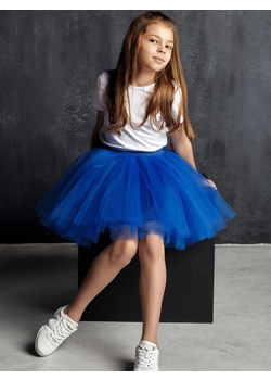 Юбка для девочки Барби синяя, изображение 5