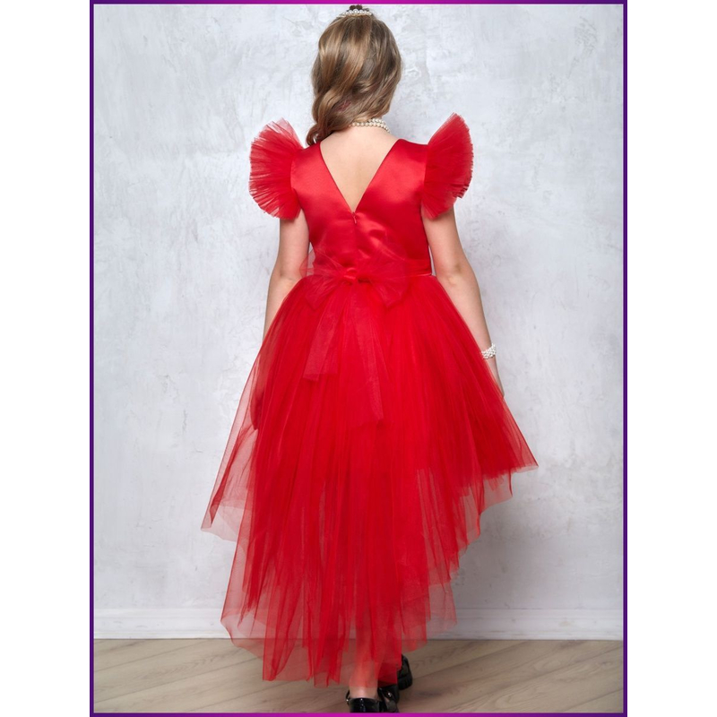 Платье София красное