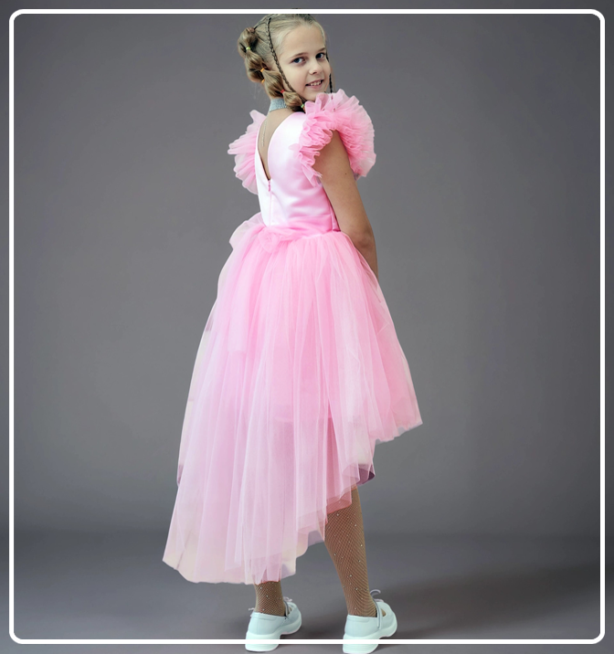 Платье София розовое