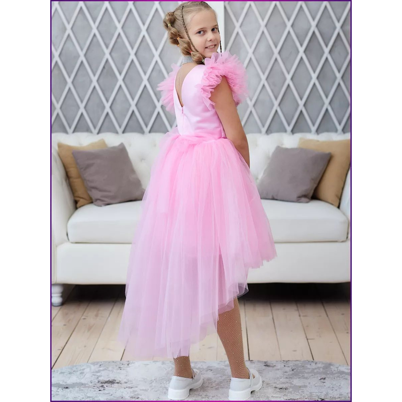 Платье София розовое