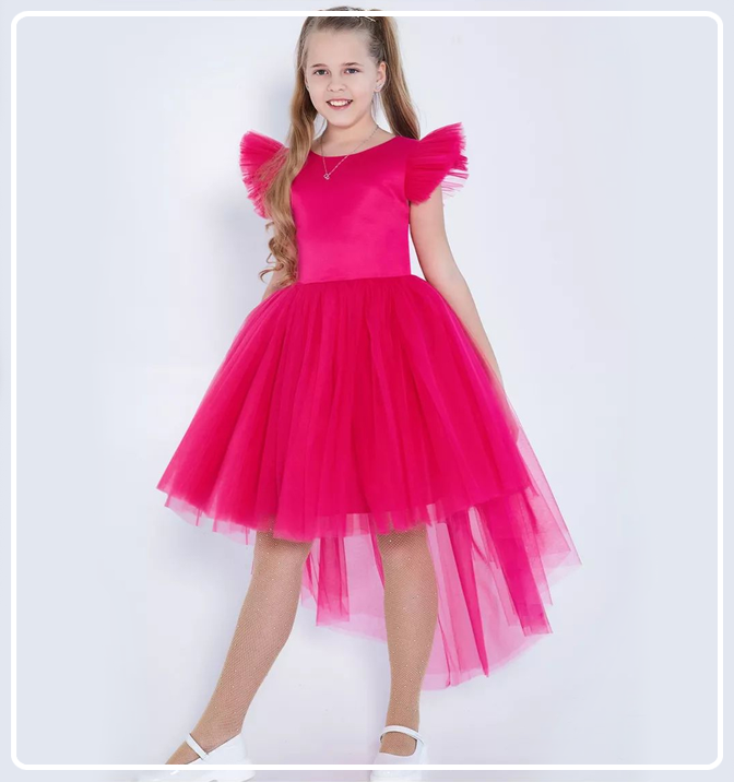 Платье София фуксия