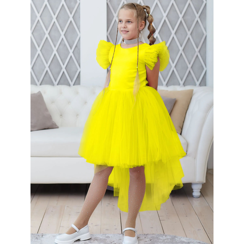 Платье София желтая