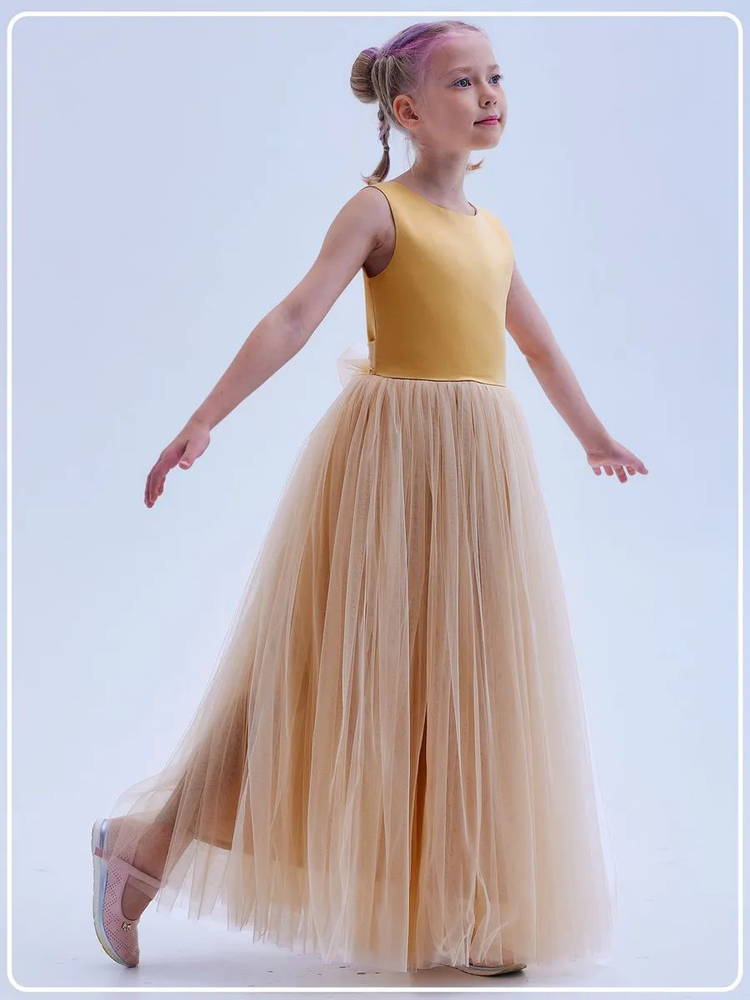 Платье Злата золотое