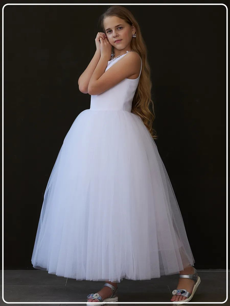 Платье Злата белое