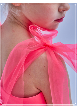 Топ нарядный Оливия розовый неон, изображение 3