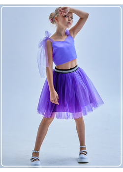 Топ нарядный Оливия фиолетовый, изображение 6