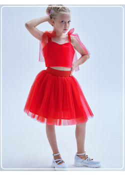 Топ нарядный Оливия красный, изображение 2