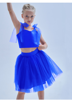 Топ нарядный Оливия синий, изображение 3